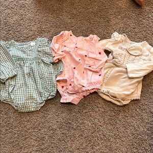 Long sleeve baby rompers